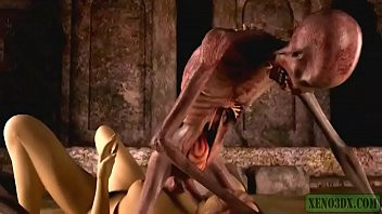 Play Graveyard's Horny Guardian. Monster porn horrors 3D