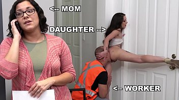 Play BANGBROS - Teen PAWG Gia Paige Taking Dick From Roofter Sean Lawless Behind Mommy's Back