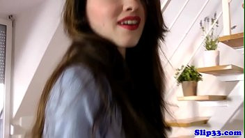 Play Polish teen cockriding oldman after blowjob
