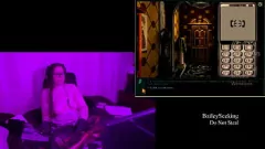 Play Busty Brunette Bailey's Explicit Gaming Commentary