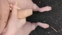 Play Outdoor Masturbation Exposed: Big Dick POV