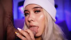 Play Cute Blonde Latina Camgirl Gives Passionate Deepthroat Blowjob