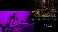 Play Busty Brunette Bailey's Explicit Gaming Commentary