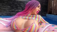 Play POV Teen Emo Sex: German Babe Cathy B's Holiday Orgasm