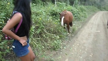 Play Thai Teen Peru to Ecuador horse cock to creampie