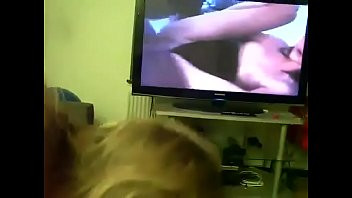 Play Mom Gives Son Head While He Watches Porn