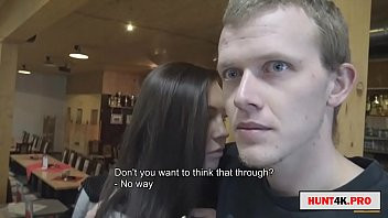 Play Fucking his girlfriend in public for money
