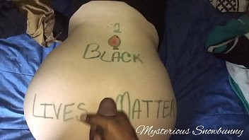 Play Met At Protest Ended Up Pounded Doggystyle Covered In Cum #BLM #BLACKLIVESMATTER